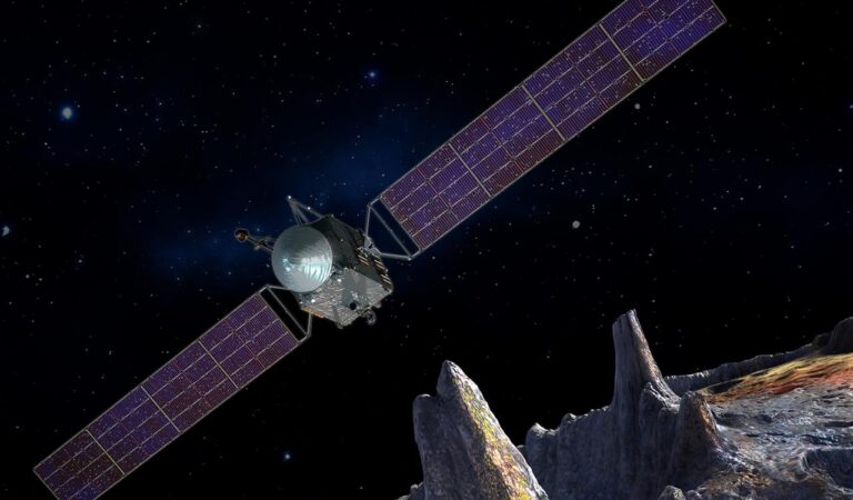 NASA’s Psyche Mission: Launching to a Metal Asteroid on Oct. 12